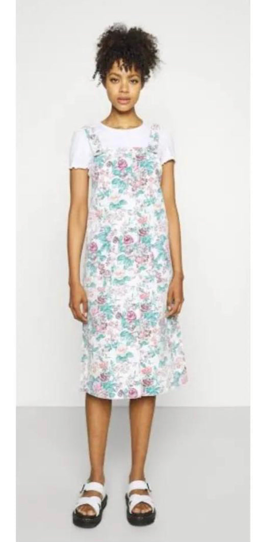 Monki overall shops dress