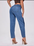 High waisted mom jeans