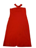 Sincerely Jules Red Cross Halter Neck Bodycon Dress-NWT Preowned