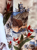 Vintage Hawaiian Style Top