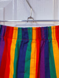 Vintage Rainbow Striped Shorts
