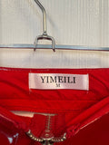 Red Patent Faux Leather