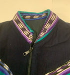 Vintage Aztec Patterned Jacket