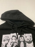 Demon Slayer Graohic Hoodie Preowned