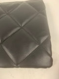 Vegan Leather Quilted Wristlet