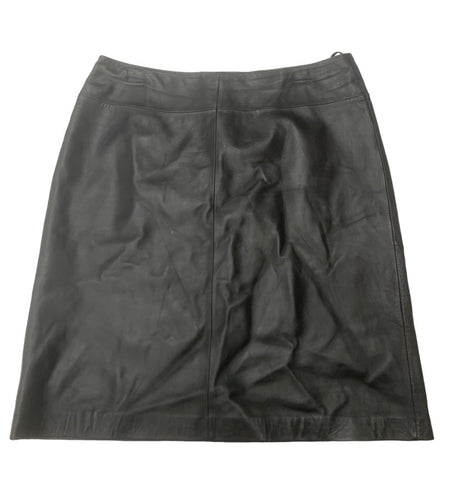 Vintage Leather Skirt