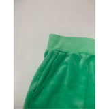 Green Velour Shorts