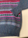 Vintage Striped Cashmere Sweater