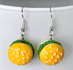 Hamburger Statement Earrings