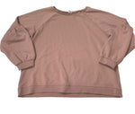 Mauve Puff Sleeve Sweatshirt