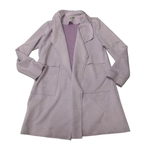 Lavender Microsuede Jacket