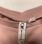 Mauve Puff Sleeve Sweatshirt