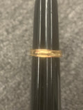 Gold Band Ring sz 2.5