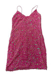 Bubblegum Pink Sequin Embellished Dress