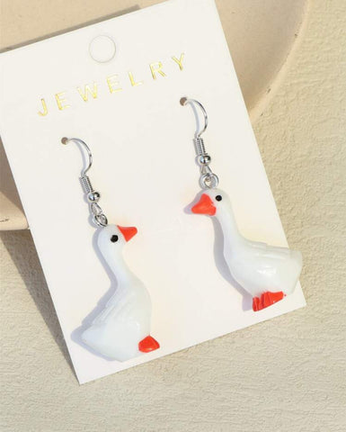 Goose Statement Earrings