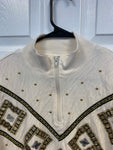 Jewel Embellished Vintage Sweatshirt