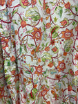 Vintage Floral Patterned Tommy Hilfiger Button Down Top