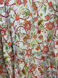 Vintage Floral Patterned Tommy Hilfiger Button Down Top