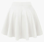 White Circle Skirt