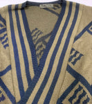 Vintage Geometric Patterned Sweater