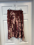 Vintage Tie Dye Patterned Skirt