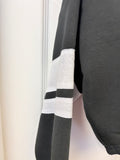 Varsity Style Cropped Sweatshirt