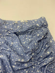 Star Patterned Ruched Skirt