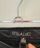 Stella Luce NWT Vegan Leather Skirt