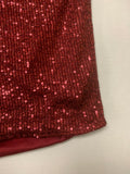 Sequin Embellished Strapless Dress