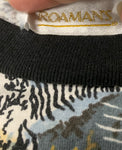 Vintage Multicolored Animal Patterned T-shirt