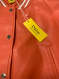 Creamsicle Varsity Style Jacket