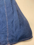 Vintage Denim A-Line Skirt