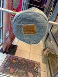 Upcycled Handmade Denim Crossbody made from Vintage Levi's.