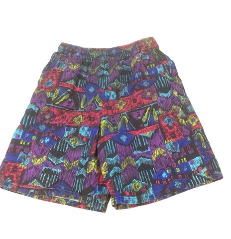 Vintage Funky Patterned Shorts