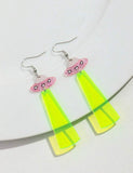 UFO Shaped Statement Earrings