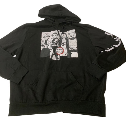 Demon Slayer Graohic Hoodie Preowned