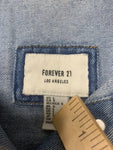 Forever 21 Distressed Denim Jacket-Preowned