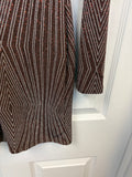 Trixxi Brown Bling Dress