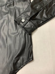 Vegan Leather Shacket