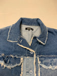 Patchwork Denim Shacket