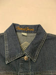 Vintage Bling Graphic Denim Jacket