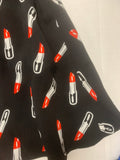 Preowned Saint Laurent Liostick Patterned Dress