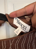 Trixxi Brown Bling Dress