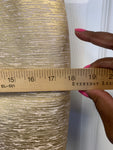 Metallic Gold Painted Pencil Skirt