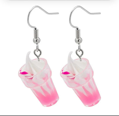 Milkshake Dangle Earrings