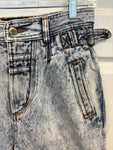 Vintage Acid Wash Cargo Style Jeans