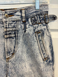 Vintage Acid Wash Cargo Style Jeans