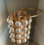 Oversized Pearl Box Bag