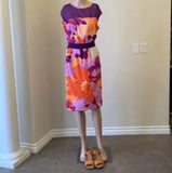 Floral Patterned Sleeveless Dress