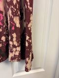 Vintage Tie Dye Patterned Skirt
